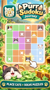 Purr Sudoku Journey screenshot 1