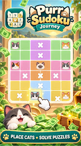 Purr Sudoku Journey screenshot 2